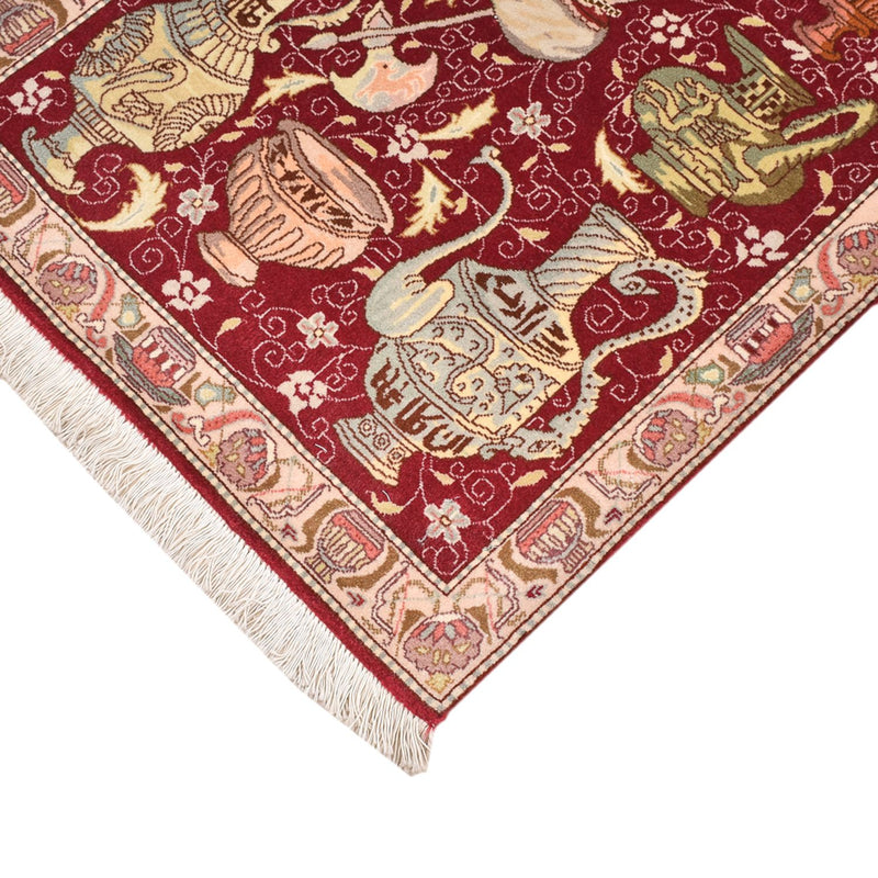 Perserteppich - Täbriz - Royal - 92 x 64 cm - mehrfarbig