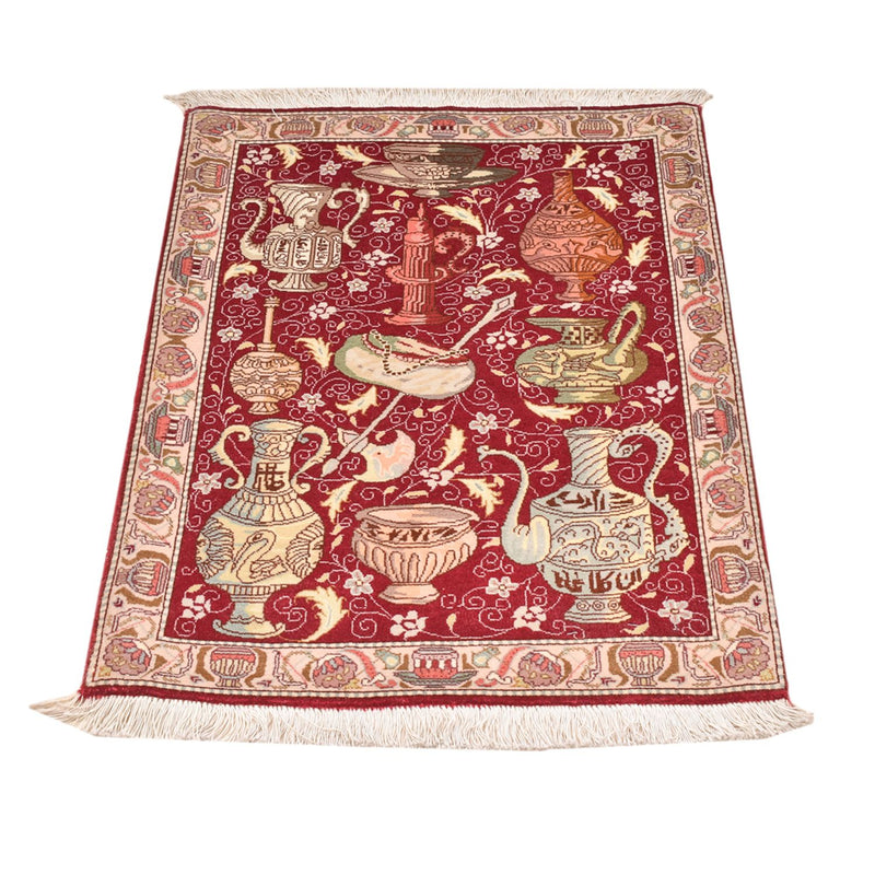 Perserteppich - Täbriz - Royal - 92 x 64 cm - mehrfarbig