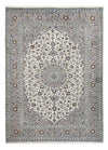Tapis de Kashan Tapis 250x349cm - Tapis persan - gris - Rectangle / Gris / 250 x 349 cm Rectangle