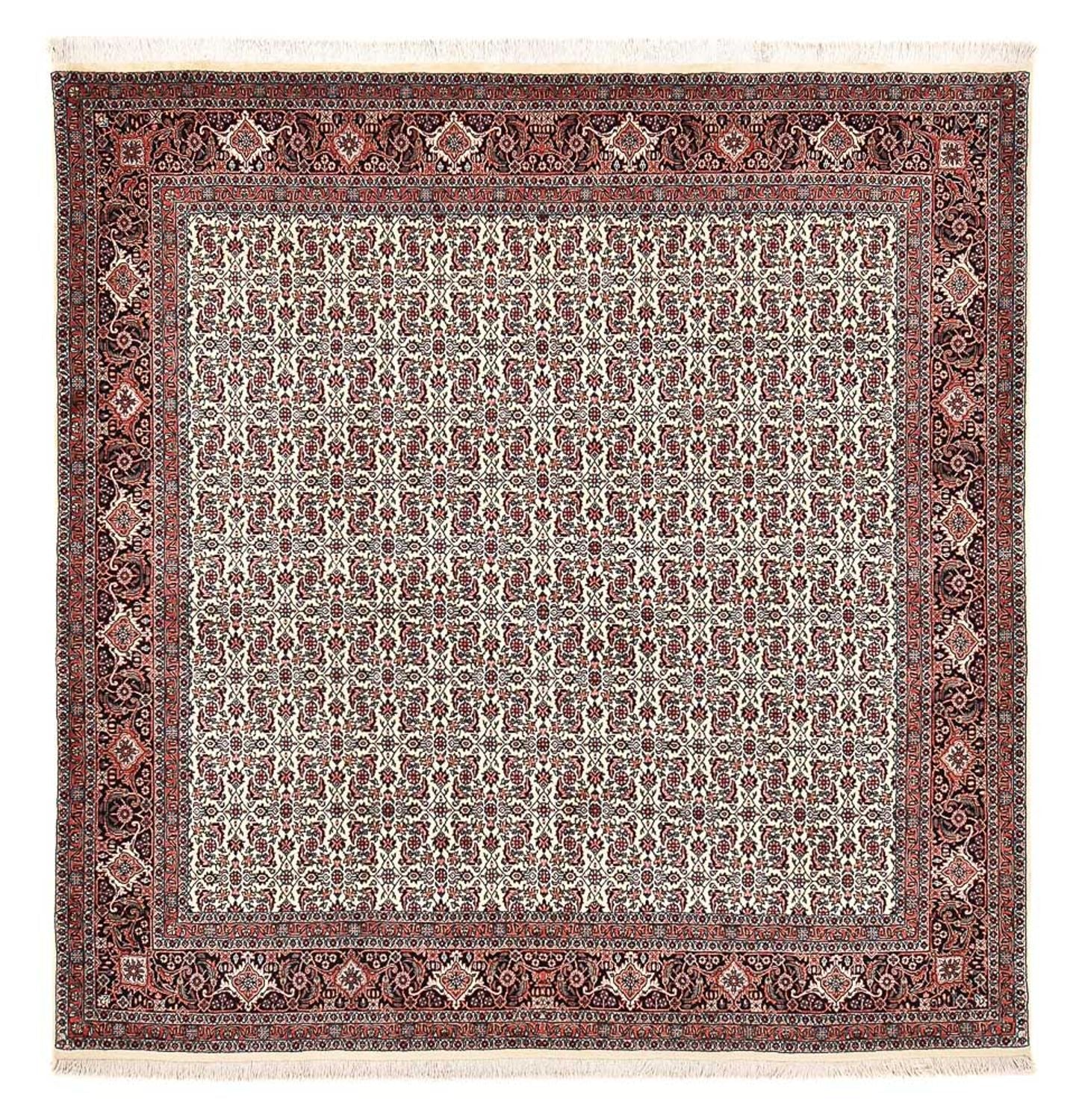 Perserteppich - Bidjar quadratisch  - 210 x 199 cm - mehrfarbig