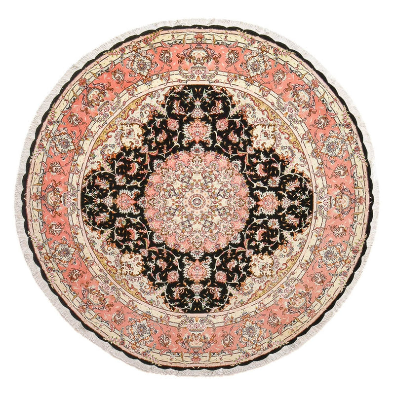 Perserteppich - Täbriz - Premium rund  - 250 x 250 cm - mehrfarbig
