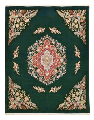 Perserteppich - Täbriz - Royal - 250 x 200 cm - grün