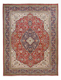 Tapis persan - Tabriz - Royal - 392 x 298 cm - rouille