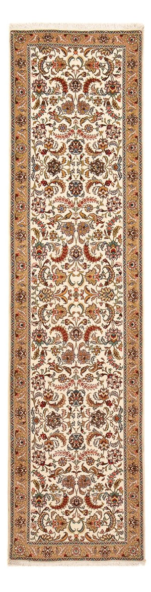 Läufer Perser - Täbriz - Premium - 307 x 79 cm - caramel