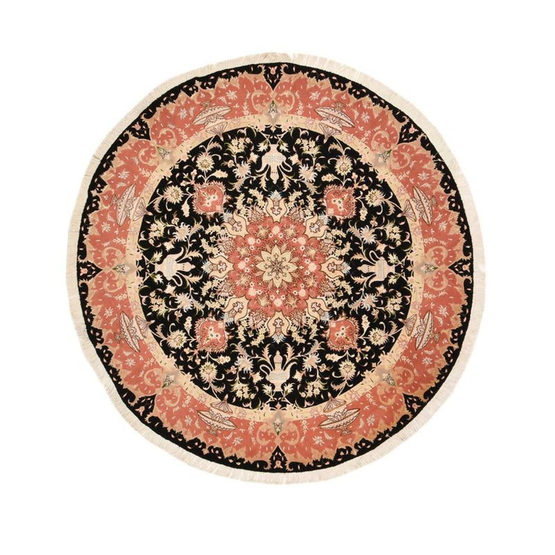 Perserteppich - Täbriz - Premium rund  - 200 x 200 cm - mehrfarbig