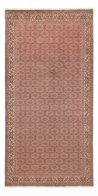 Tapis de couloir Tapis persan - Bidjar - 398 x 202 cm - rouille