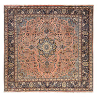 Tapis persan - Nomadic carré  - 308 x 305 cm - saumon