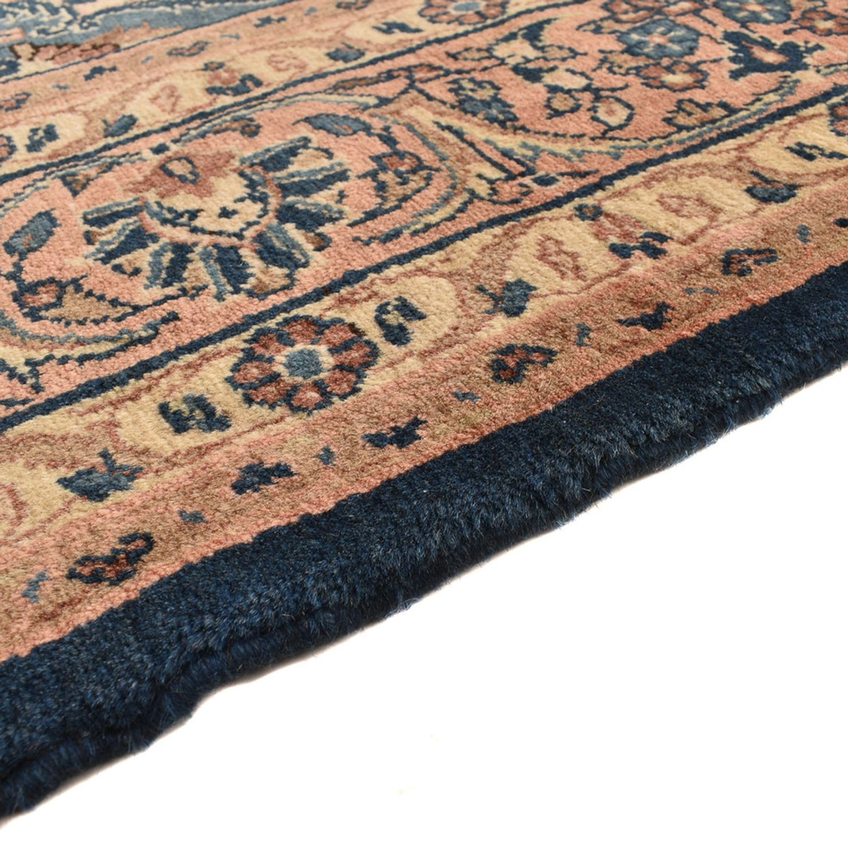 Mehraban Teppich 205x297cm - Perserteppich - dunkelblau