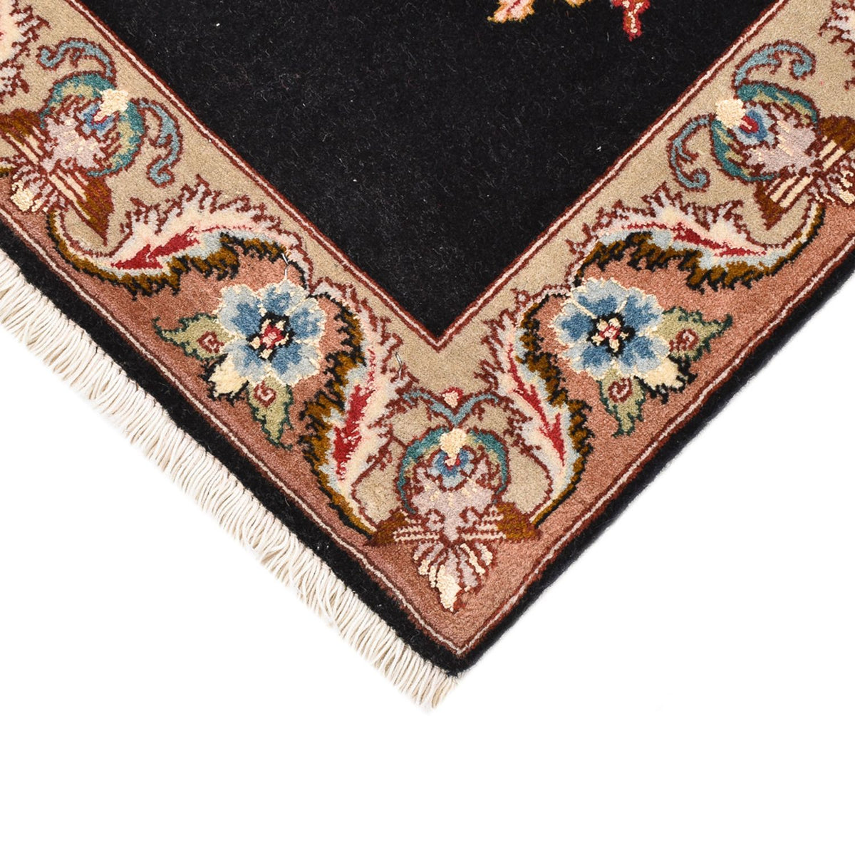 Perserteppich - Täbriz - Royal - 76 x 52 cm - dunkelblau