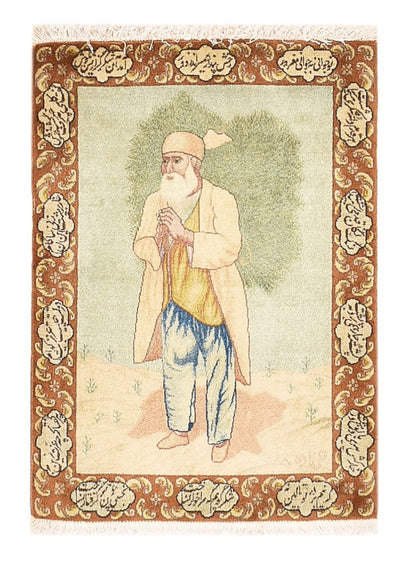 Tabriz - 50 Raj Tappeto 56x73cm - Tappeto persiano
