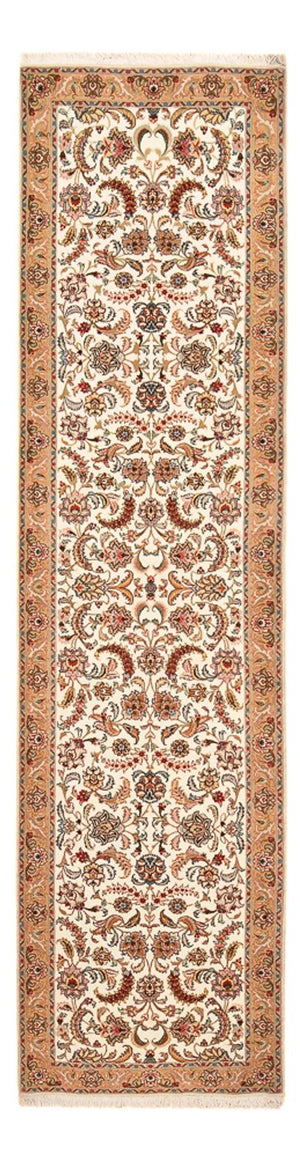 Läufer Perser - Täbriz - Premium - 320 x 83 cm - caramel