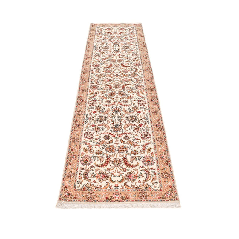 Läufer Perser - Täbriz - Premium - 320 x 77 cm - caramel