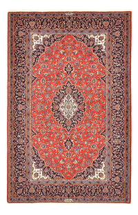 Tapis persan - Keshan - 227 x 150 cm - rouge