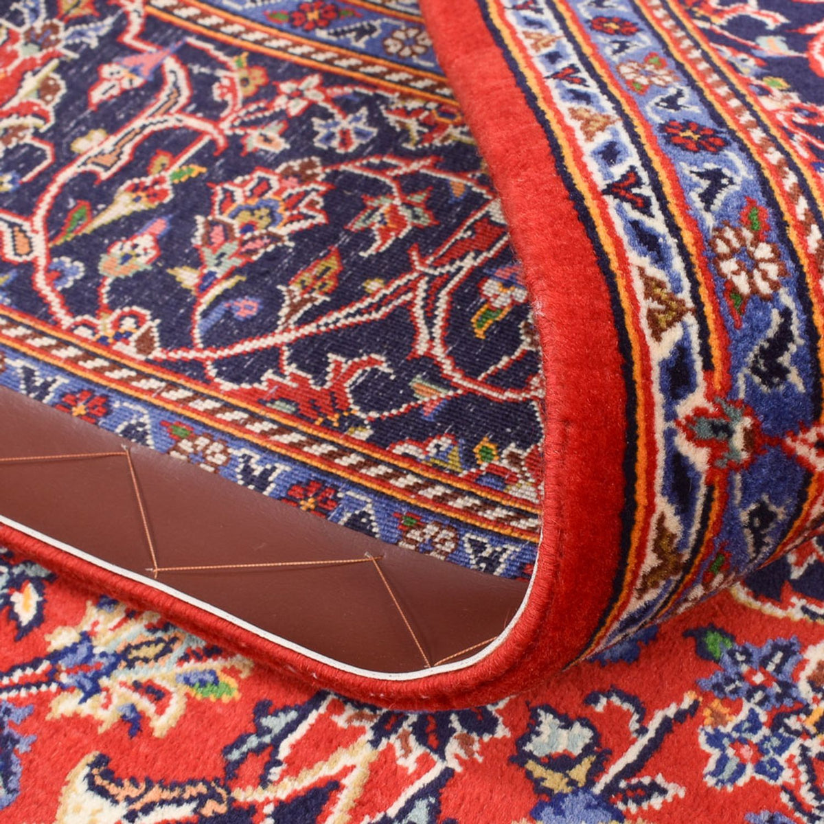 Perserteppich - Keshan - 227 x 150 cm - rot