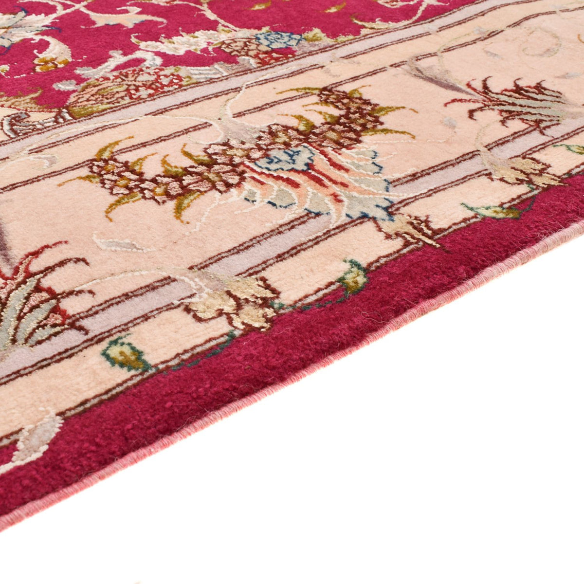 Perserteppich - Täbriz - Royal - 210 x 154 cm - rot