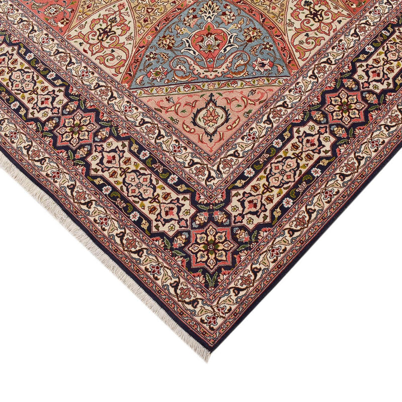 Perserteppich - Täbriz - Royal quadratisch  - 254 x 248 cm - dunkelbeige