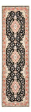 Läufer Perser - Täbriz - Royal - 300 x 83 cm - dunkelblau