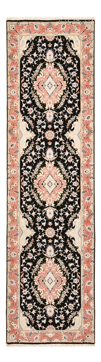 Läufer Perser - Täbriz - Royal - 300 x 83 cm - dunkelblau