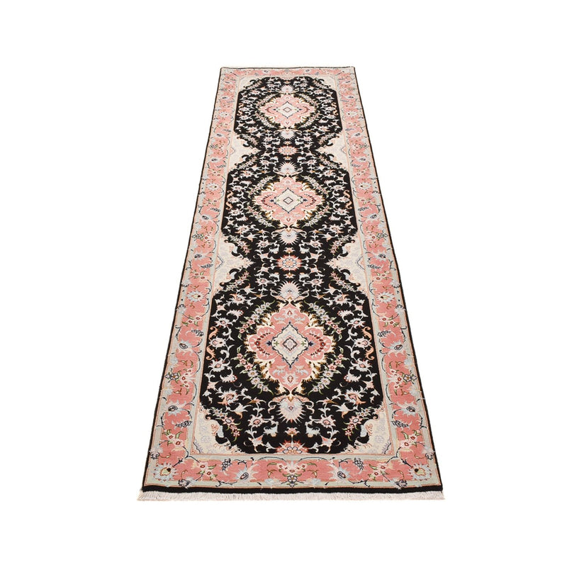 Läufer Perser - Täbriz - Royal - 300 x 83 cm - dunkelblau