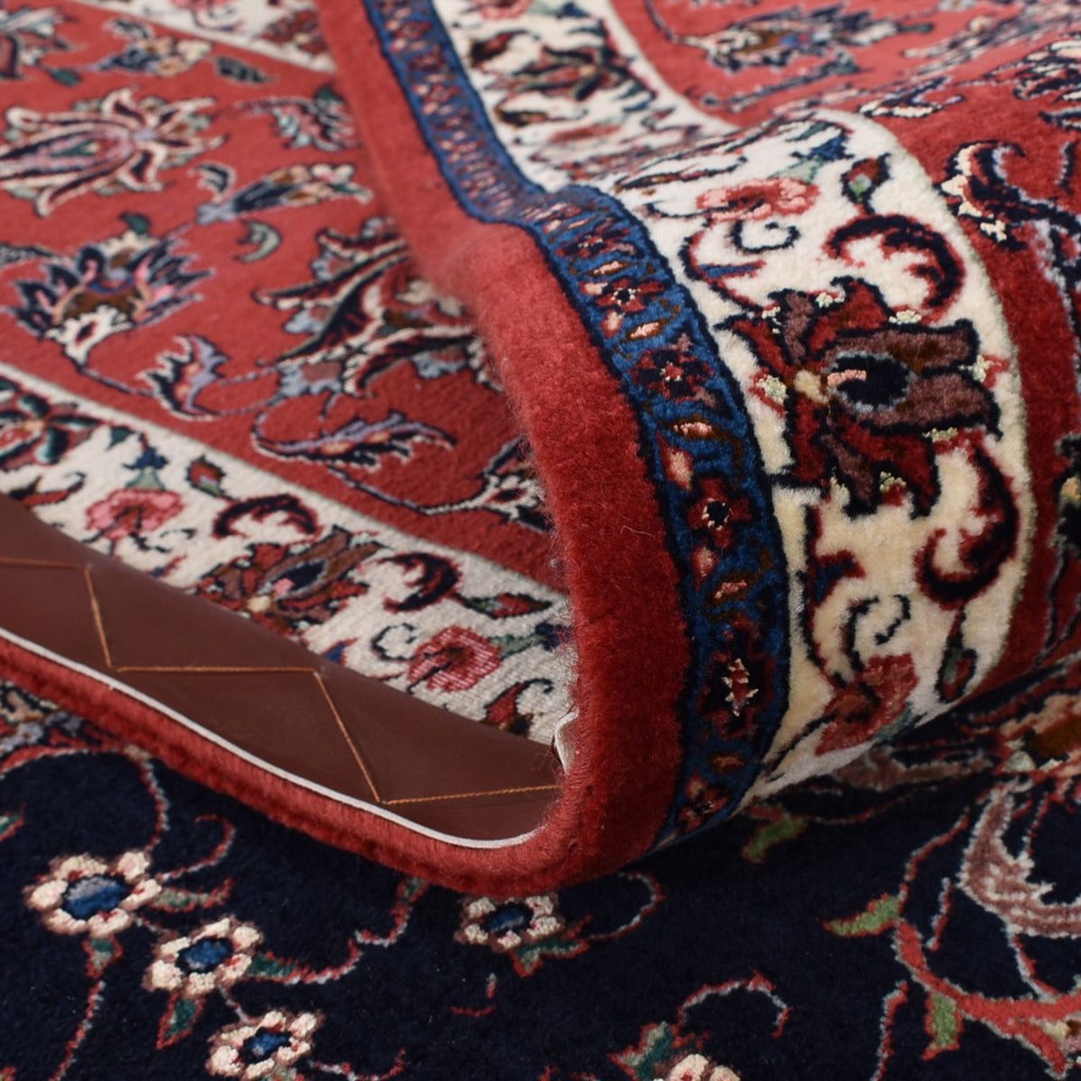 Perserteppich - Bidjar - 400 x 301 cm - dunkelblau