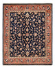 Perserteppich - Classic - 170 x 136 cm - dunkelblau