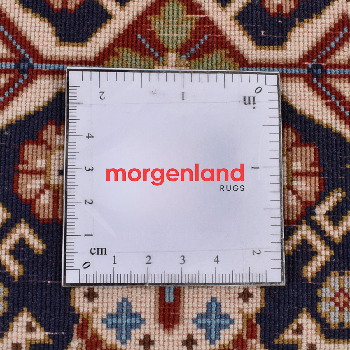 Läufer Perser - Ghom - Royal - 193 x 51 cm - dunkelbeige