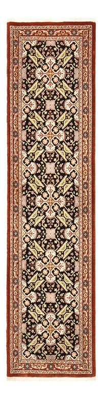 Tapis de couloir Tapis persan - Ghom - Royal - 203 x 54 cm - beige foncé