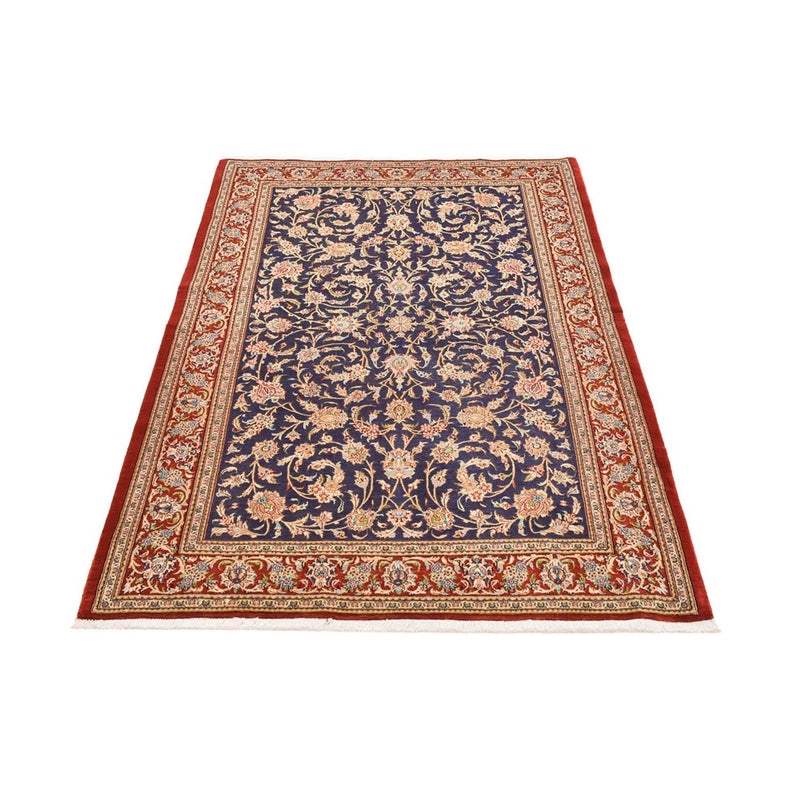 Perserteppich - Ghom - Royal - 203 x 133 cm - dunkelblau
