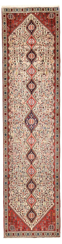 Tapis de couloir Tapis persan - Nomadic - 390 x 97 cm - beige