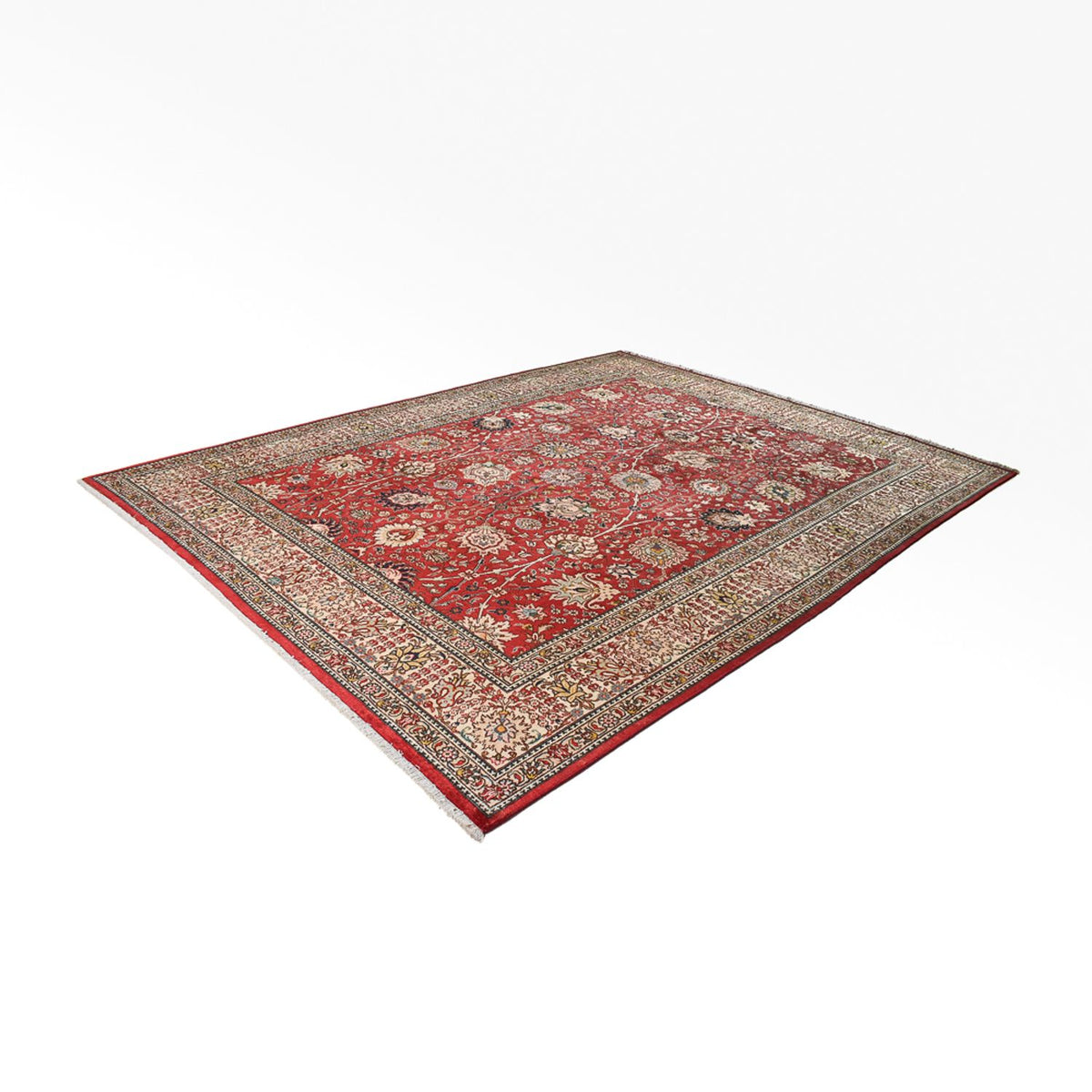 Perserteppich - Täbriz - Royal - 390 x 292 cm - rot