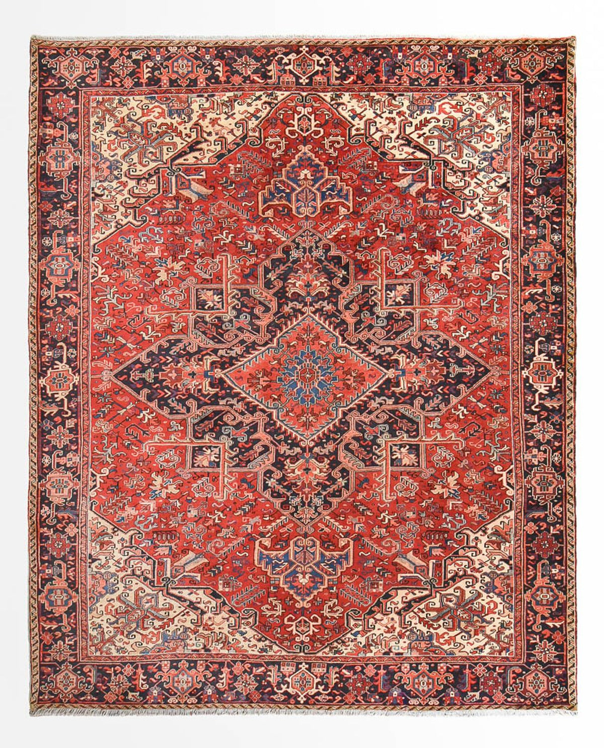 Perserteppich - Nomadic - 378 x 297 cm - rot
