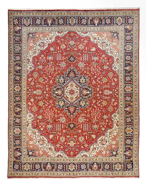 Perserteppich - Täbriz - Royal - 382 x 300 cm - rot