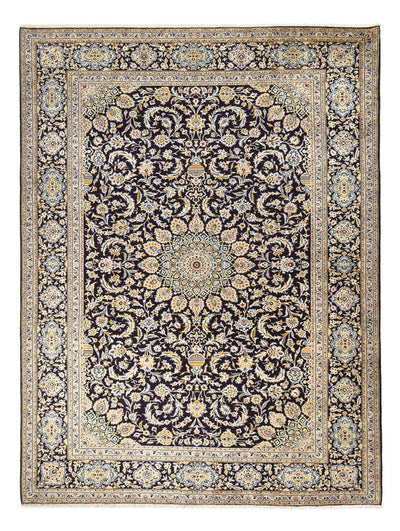 Kaschmar Teppich 293x390cm - Perserteppich - dunkelblau
