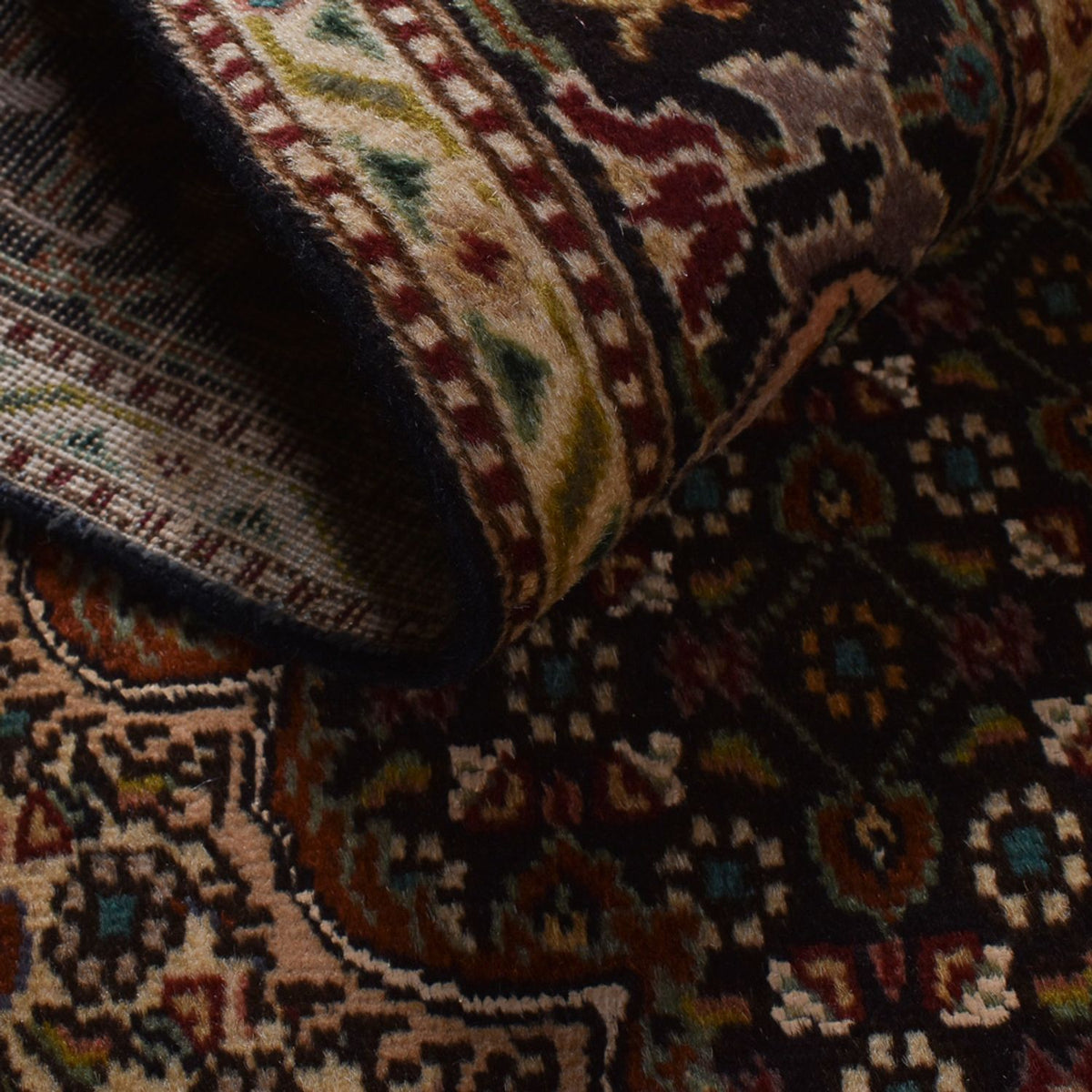 Perserteppich - Täbriz - Royal - 203 x 148 cm - dunkelbraun