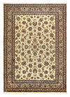 Maschad Teppich 244x343cm - Perserteppich - hellbeige - Rechteckig / Hellbeige / 244 x 343 cm Rechteckig