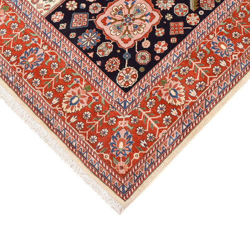 Gabbeh Teppich - Kaschkuli Perser - 211 x 143 cm - mehrfarbig