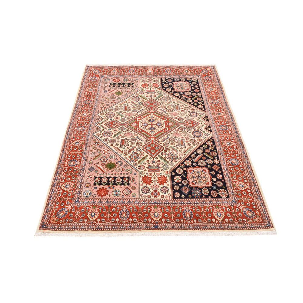 Gabbeh Teppich - Kaschkuli Perser - 211 x 143 cm - mehrfarbig