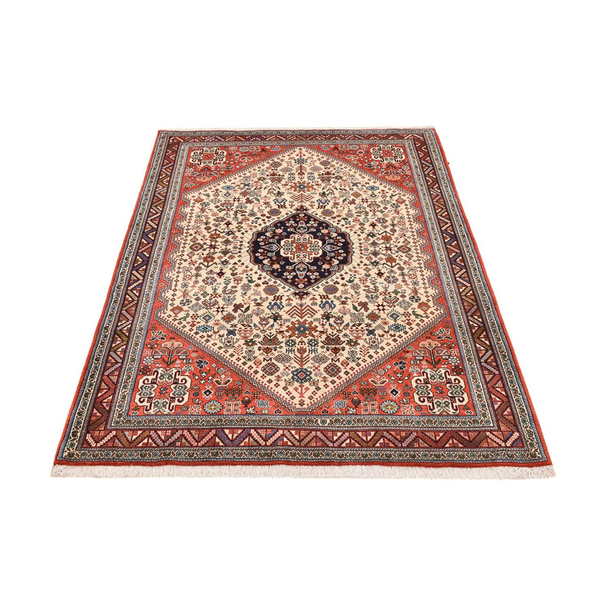 Gabbeh Teppich - Kaschkuli Perser - 208 x 148 cm - creme