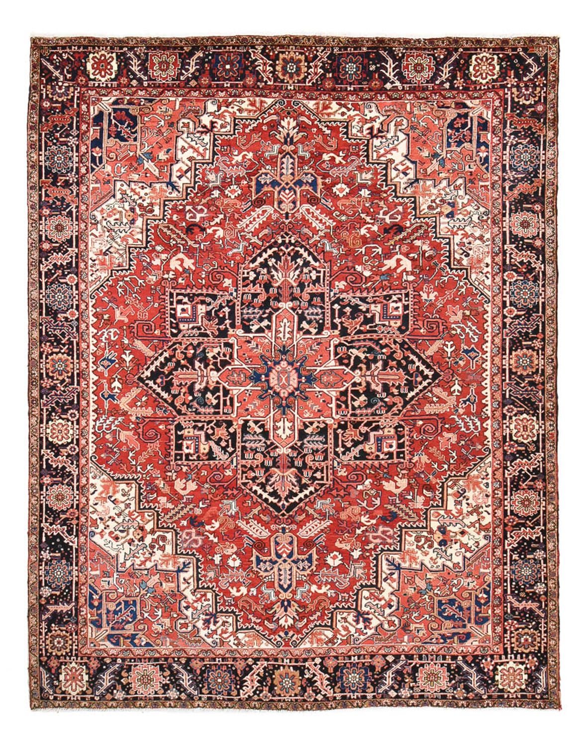 Perserteppich - Nomadic - 375 x 298 cm - rot