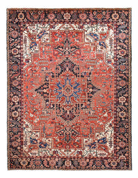 Tapis persan - Nomadic - 384 x 292 cm - rouge