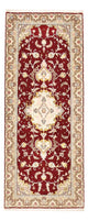Läufer Perser - Täbriz - Royal - 198 x 80 cm - rot