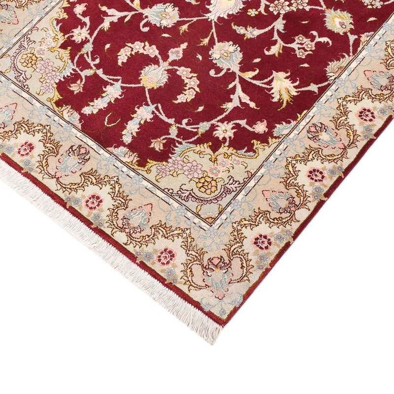 Läufer Perser - Täbriz - Royal - 198 x 80 cm - rot