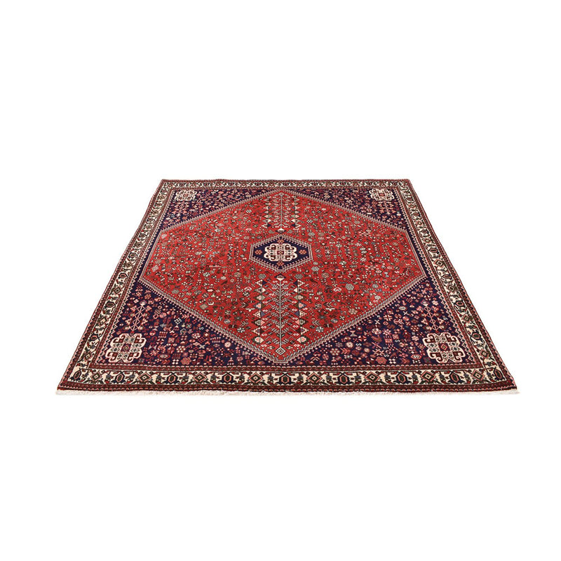 Perserteppich - Nomadic quadratisch  - 202 x 201 cm - rot