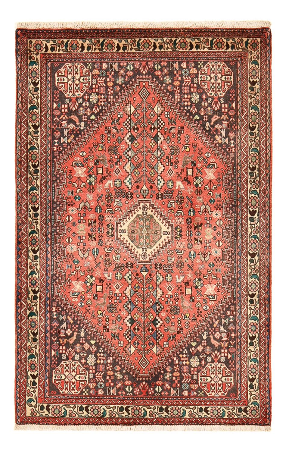 Perserteppich - Nomadic - 155 x 100 cm - rot