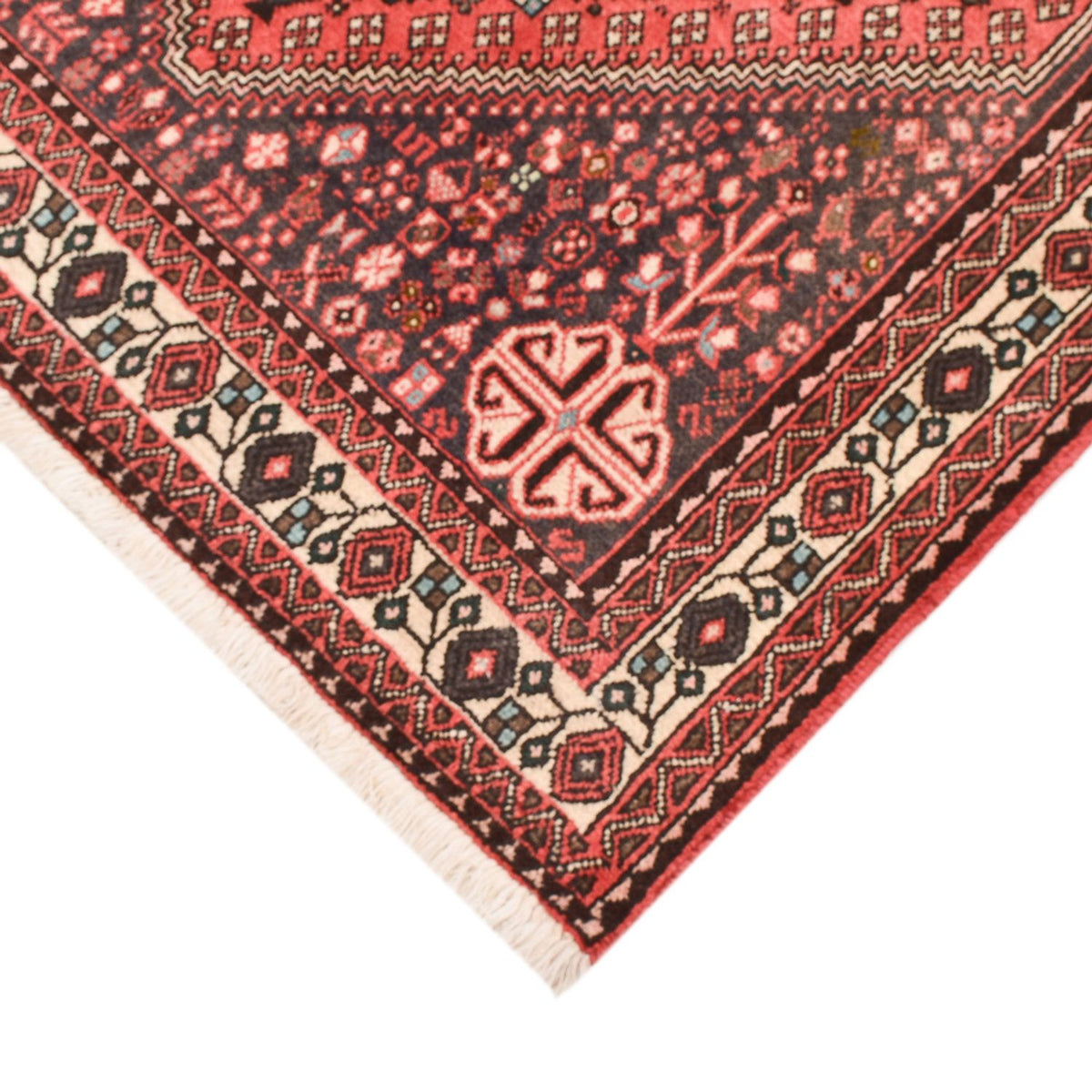 Perserteppich - Nomadic - 150 x 102 cm - rot