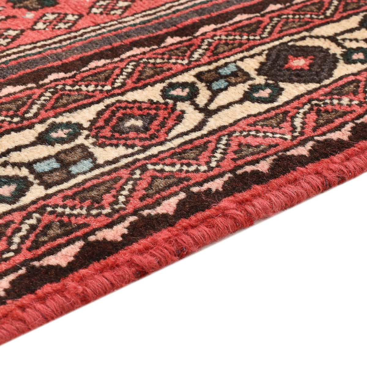 Perserteppich - Nomadic - 150 x 102 cm - rot