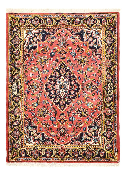 Keshan Teppich 70x100cm - Perserteppich - hellrot