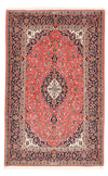 Kashan Tappeto 138x217cm - Tappeto persiano - rosso chiaro - Rettangolo / Rosso chiaro / 138 x 217 cm Rettangolo
