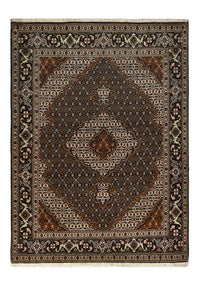 Tappeto Persero - Tabriz - Reale - 198 x 148 cm - marrone scuro
