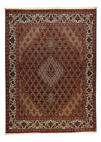 Tapis persan - Tabriz - Royal - 200 x 147 cm - rouge foncé